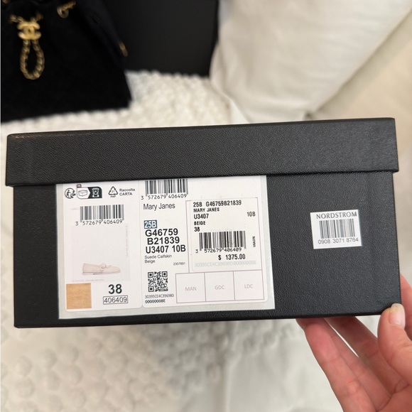 CHANEL Teddy Shearling Mary Janes Beige 38 BNIB SOLD OUT - Picture 12 of 12